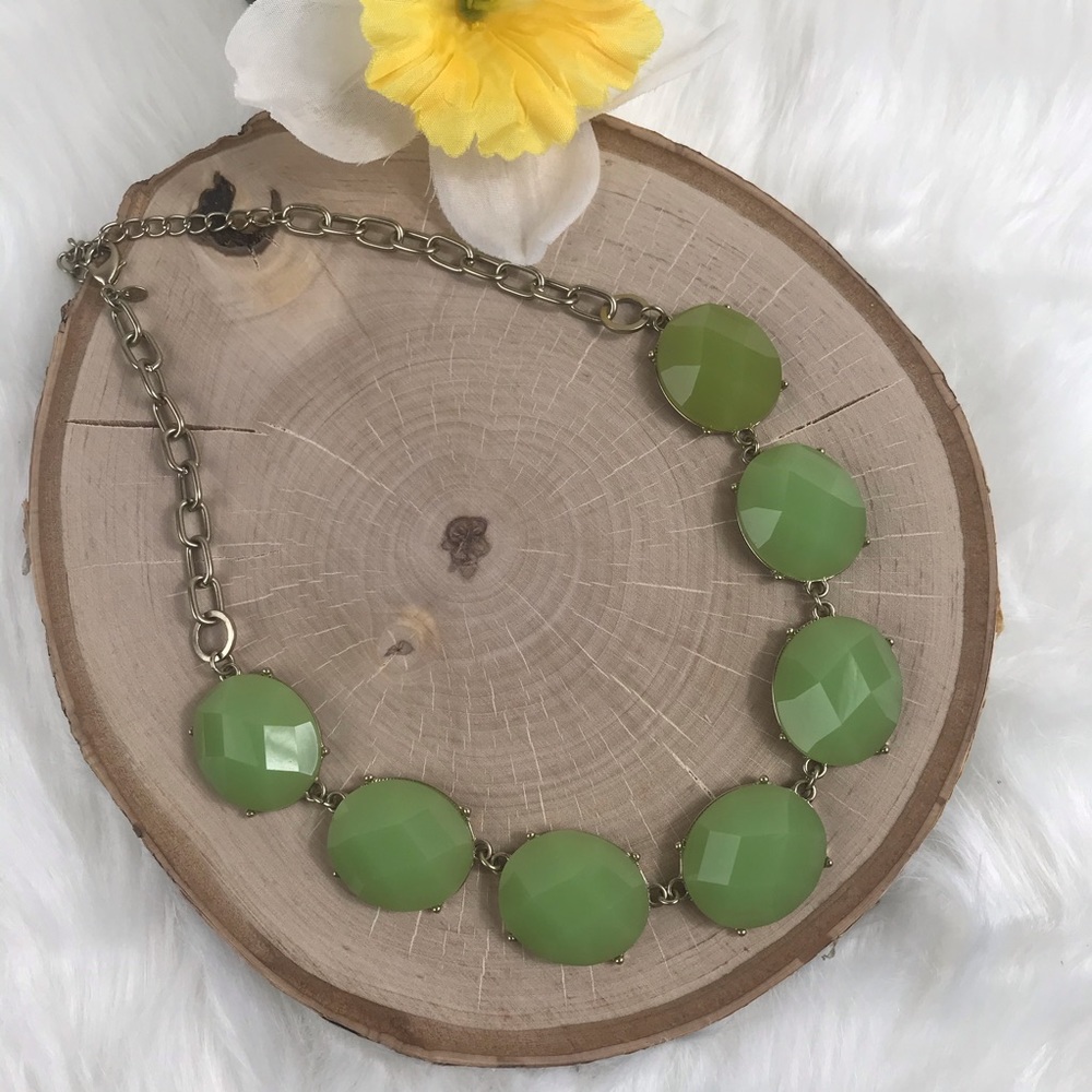Green & Gold Necklace Premier Designs